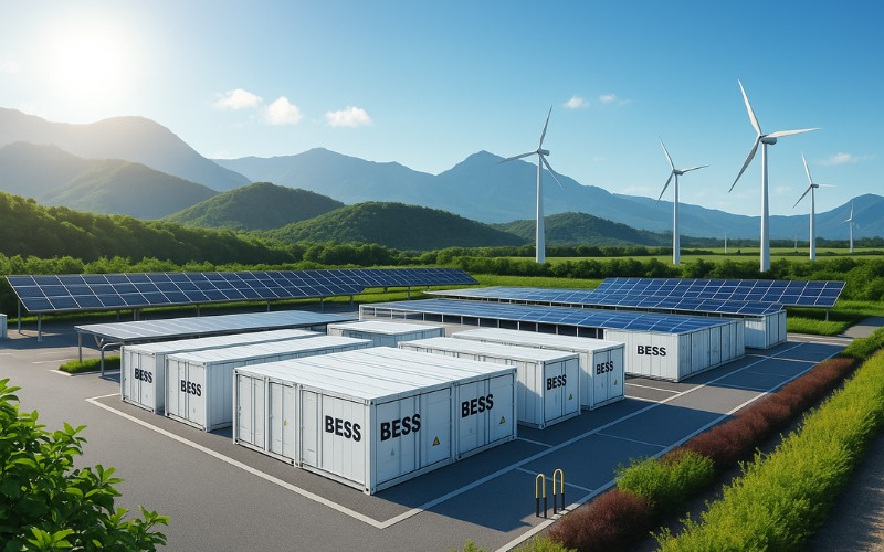 Grid Scale BESS Ensuring Stability