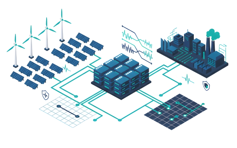 Integrating Renewable Energy with Battery Storage